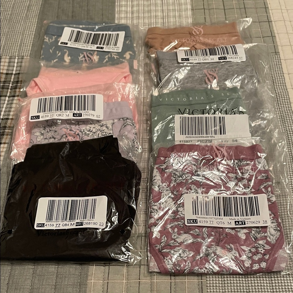 Victoria's Secret Multicolor Panty Collection